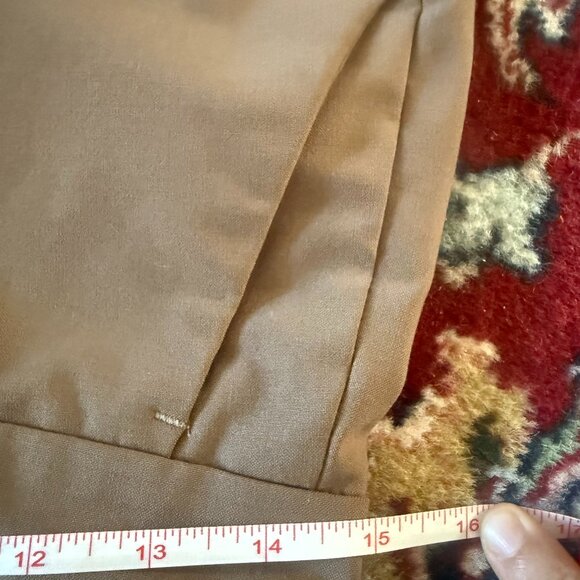 White Sand Women's Trouser in Toffee 44 IT, 30 U.S.-Euro Preppy, Quiet Luxury - Picture 9 of 12
